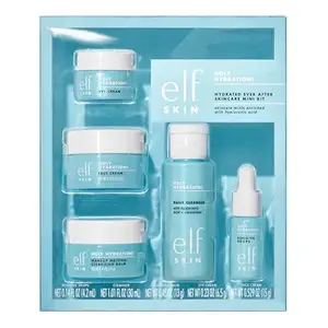 e.l.f. SKIN Holy Hydration! Hydrated Ever After Skincare Mini Kit, Cleanser
